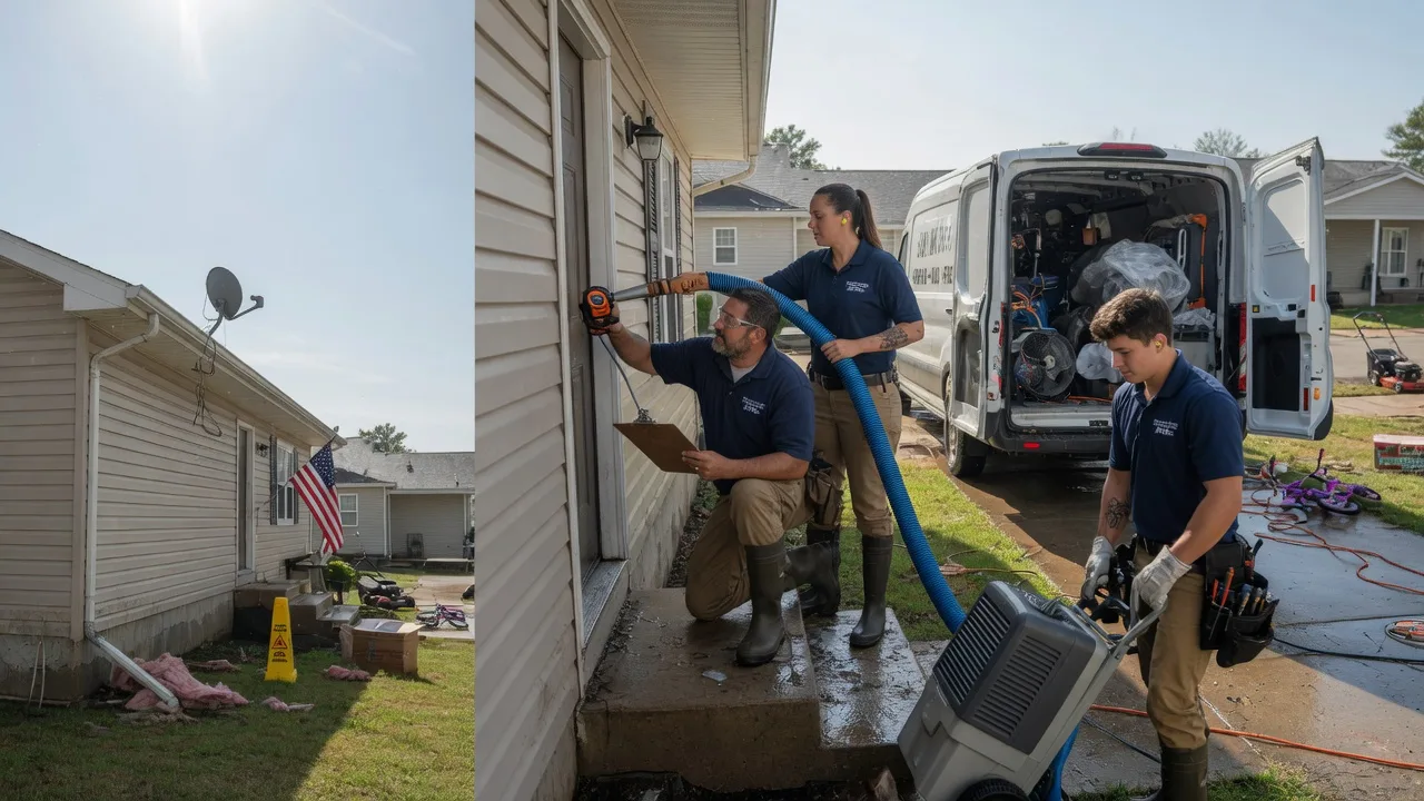Ceiling Water Damage Restoration in Rose Creek, MN near me